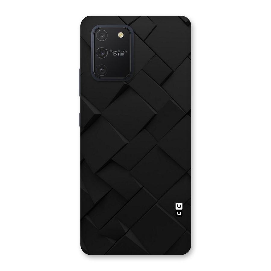 Black Elegant Design Back Case for Galaxy S10 Lite