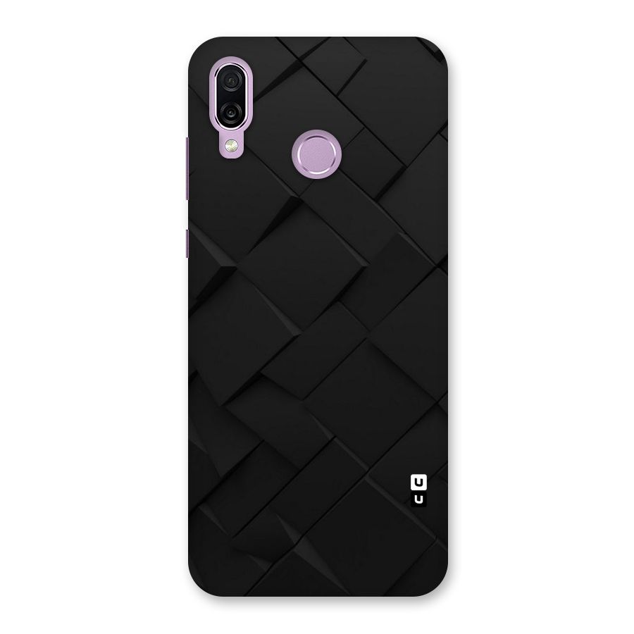 Black Elegant Design Back Case for Honor Play