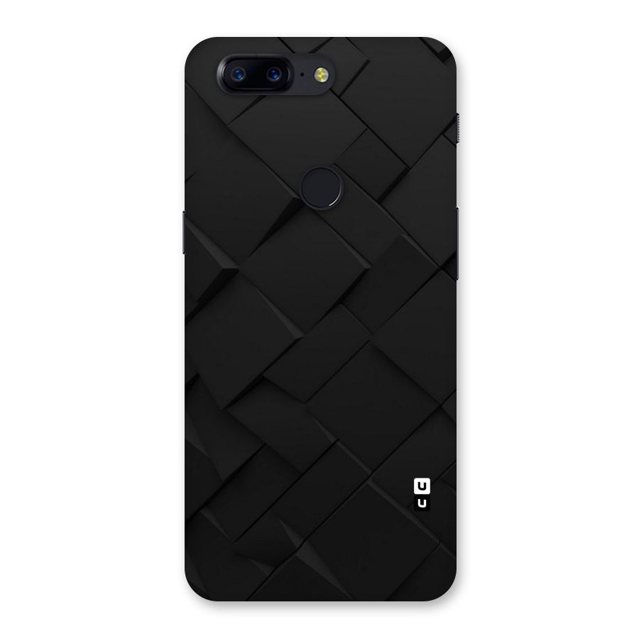 Black Elegant Design Back Case for OnePlus 5T