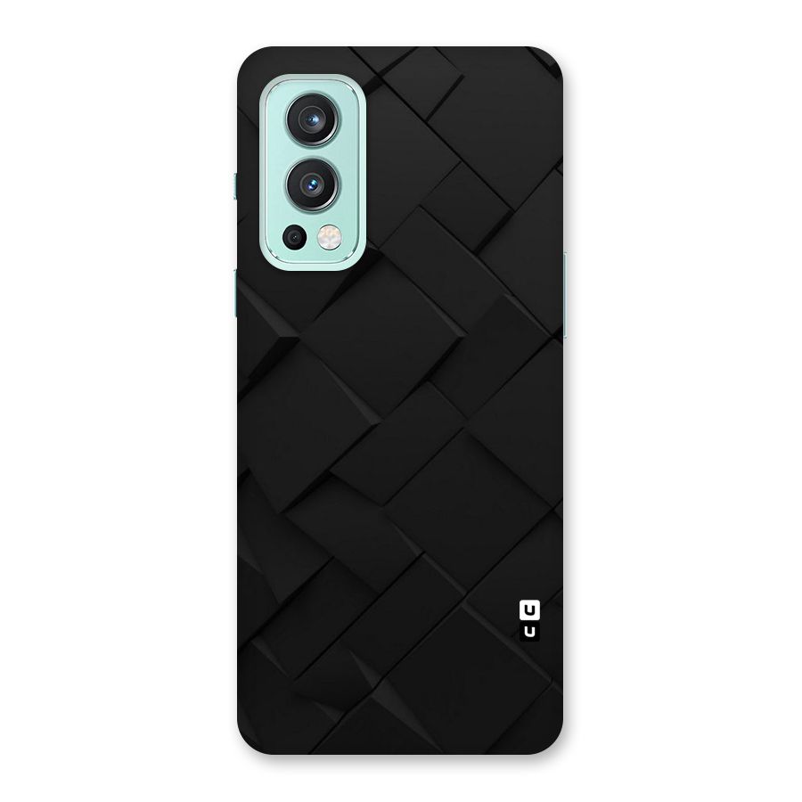 Black Elegant Design Back Case for OnePlus Nord 2 5G