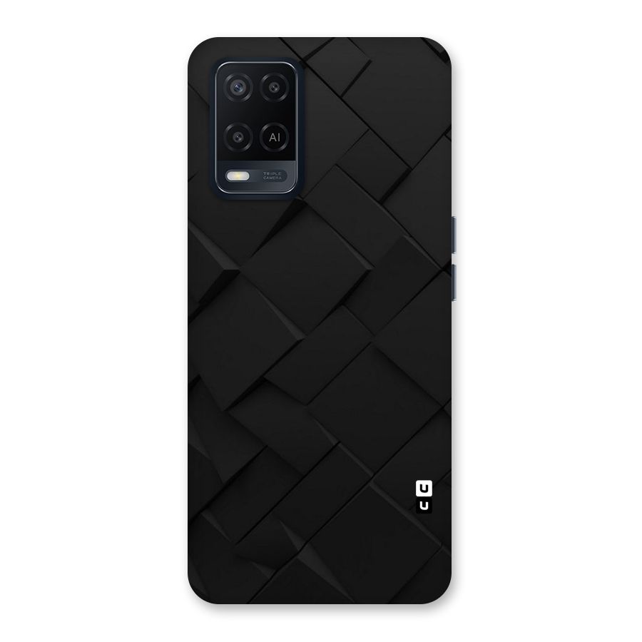 Black Elegant Design Back Case for Oppo A54