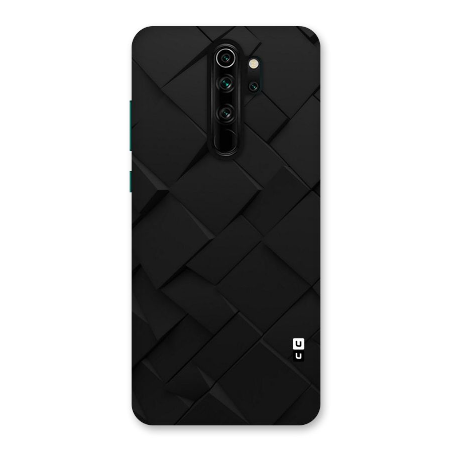 Black Elegant Design Back Case for Redmi Note 8 Pro