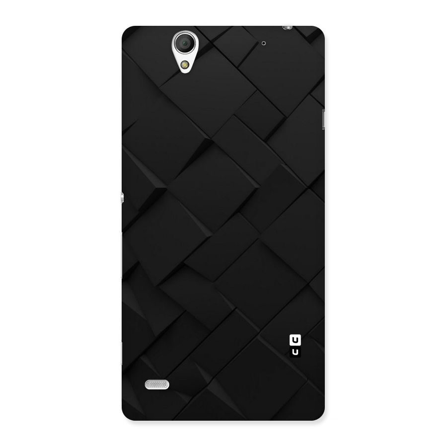 Black Elegant Design Back Case for Sony Xperia C4