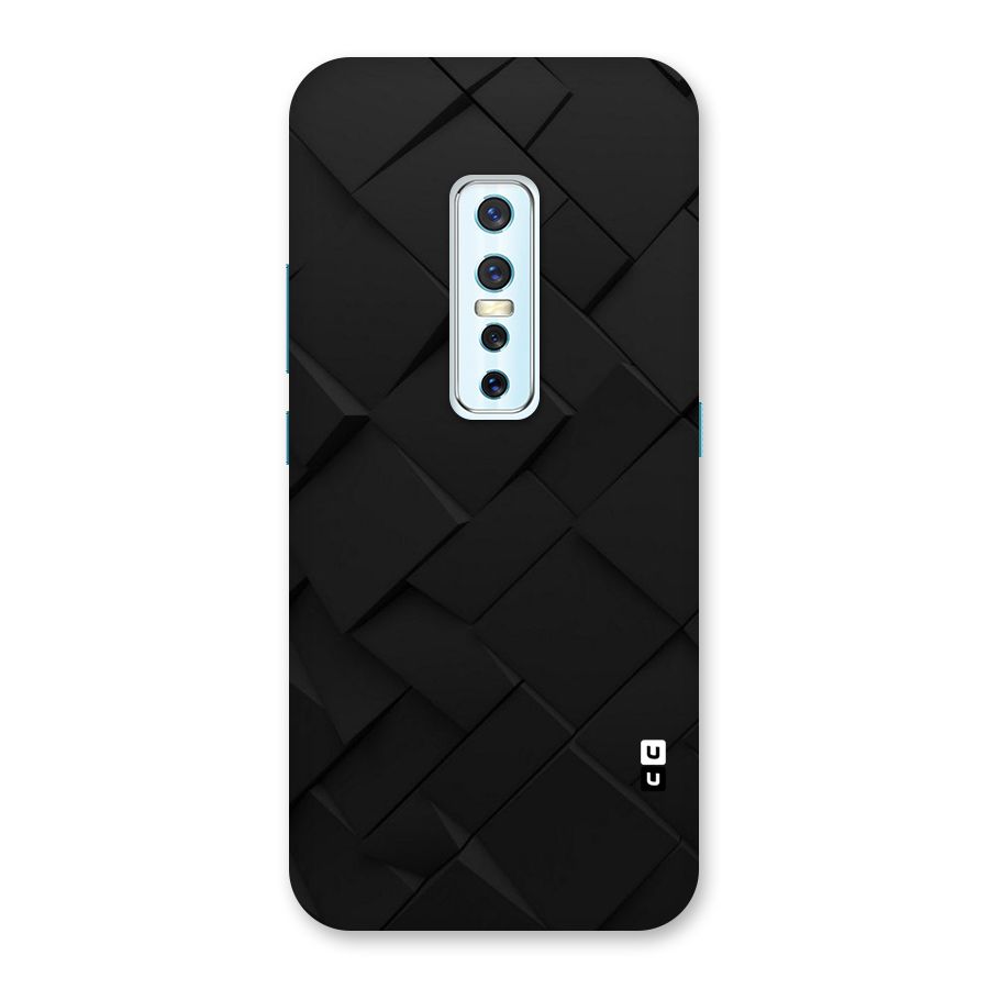 Black Elegant Design Back Case for Vivo V17 Pro