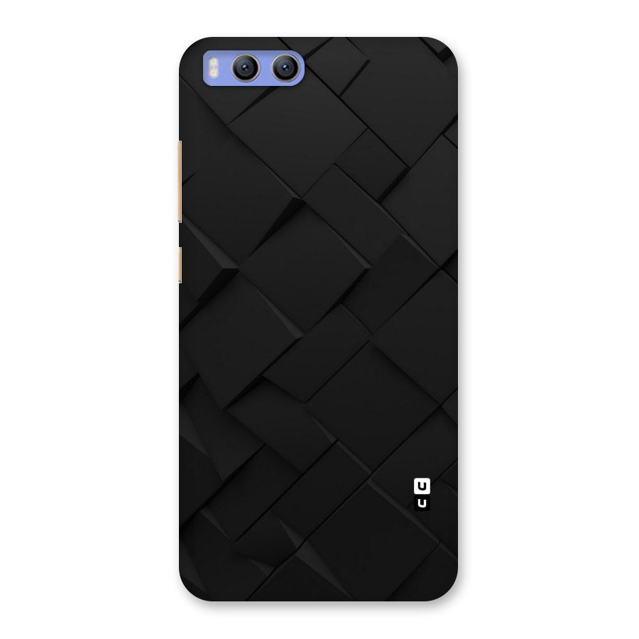 Black Elegant Design Back Case for Xiaomi Mi 6