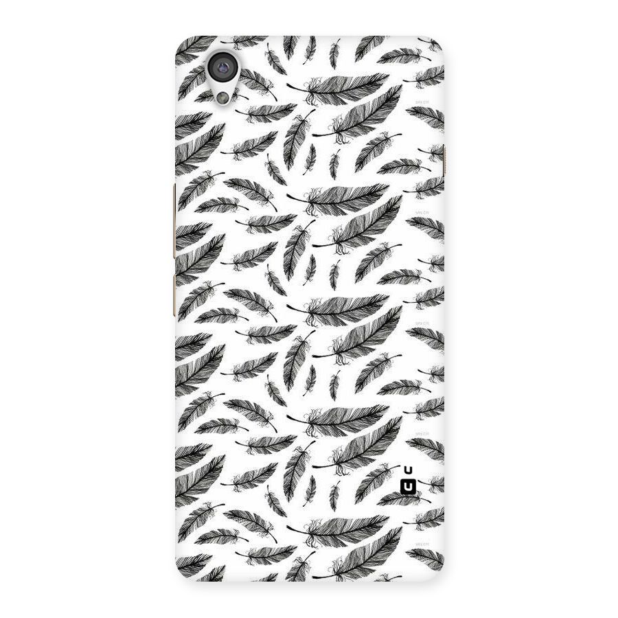 Black Feather Back Case for OnePlus X