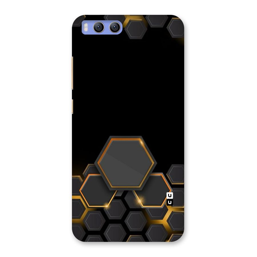 Black Gold Hexa Back Case for Xiaomi Mi 6