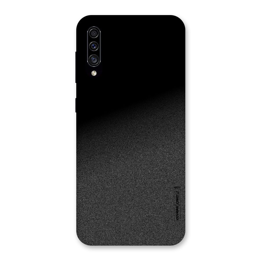 Black Grey Noise Fusion Back Case for Galaxy A30s