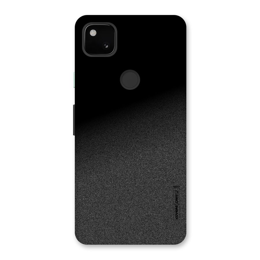 Black Grey Noise Fusion Back Case for Google Pixel 4a