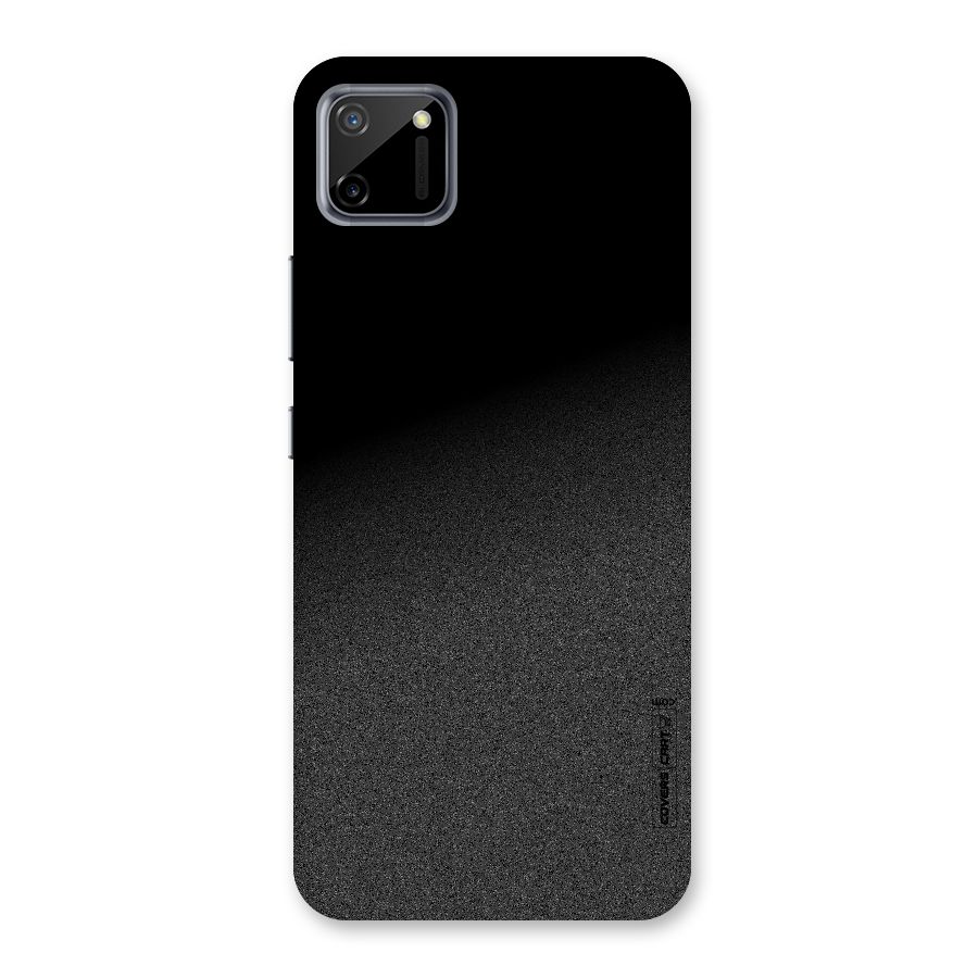 Black Grey Noise Fusion Back Case for Realme C11