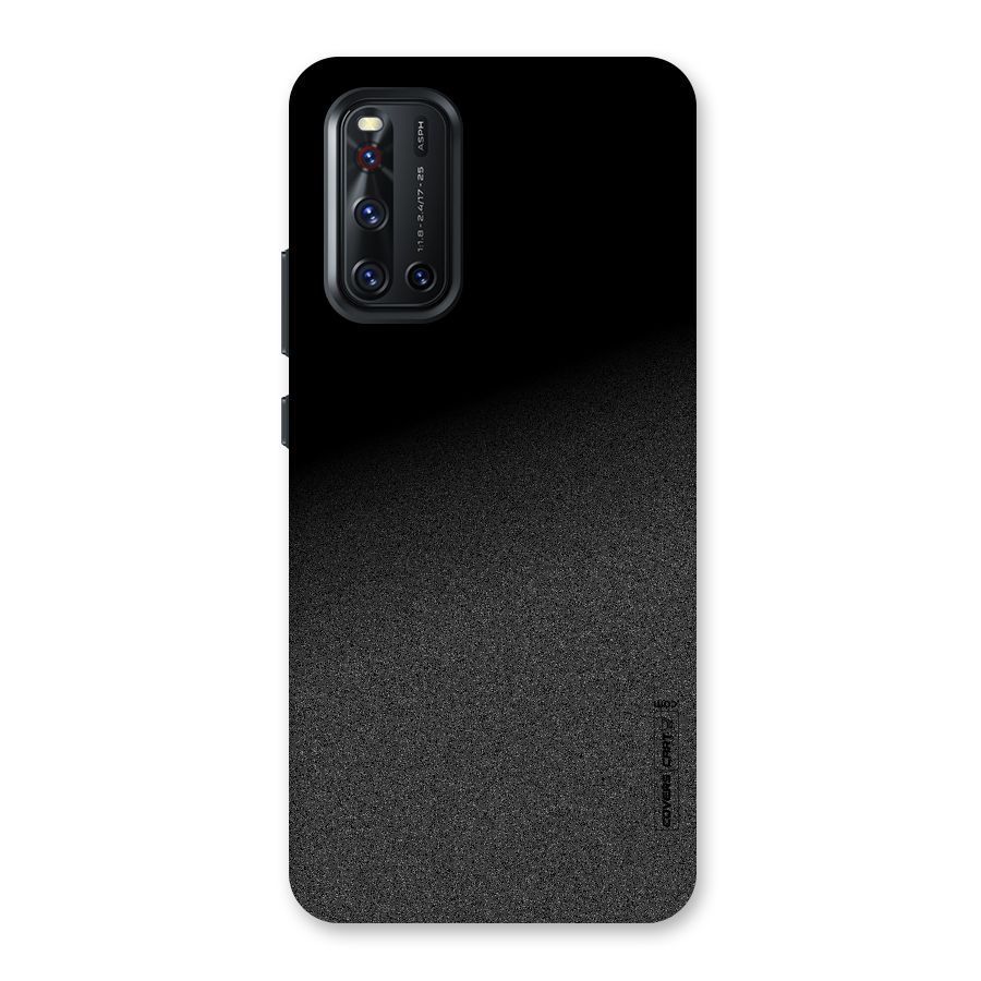 Black Grey Noise Fusion Back Case for Vivo V19