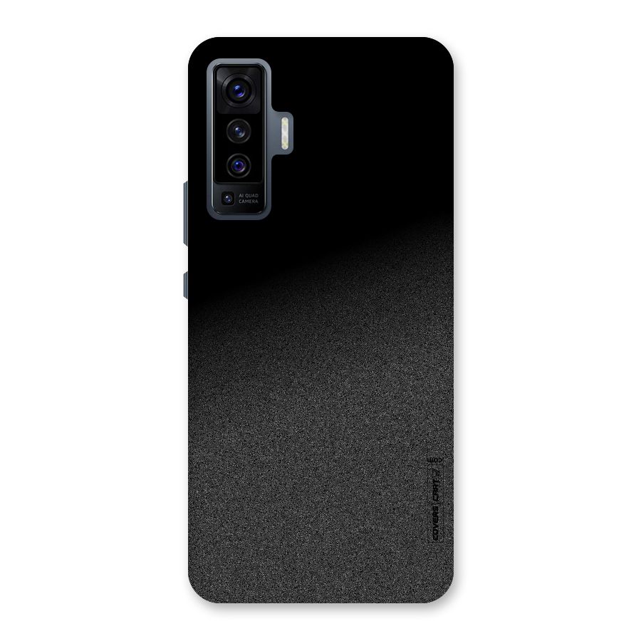 Black Grey Noise Fusion Back Case for Vivo X50