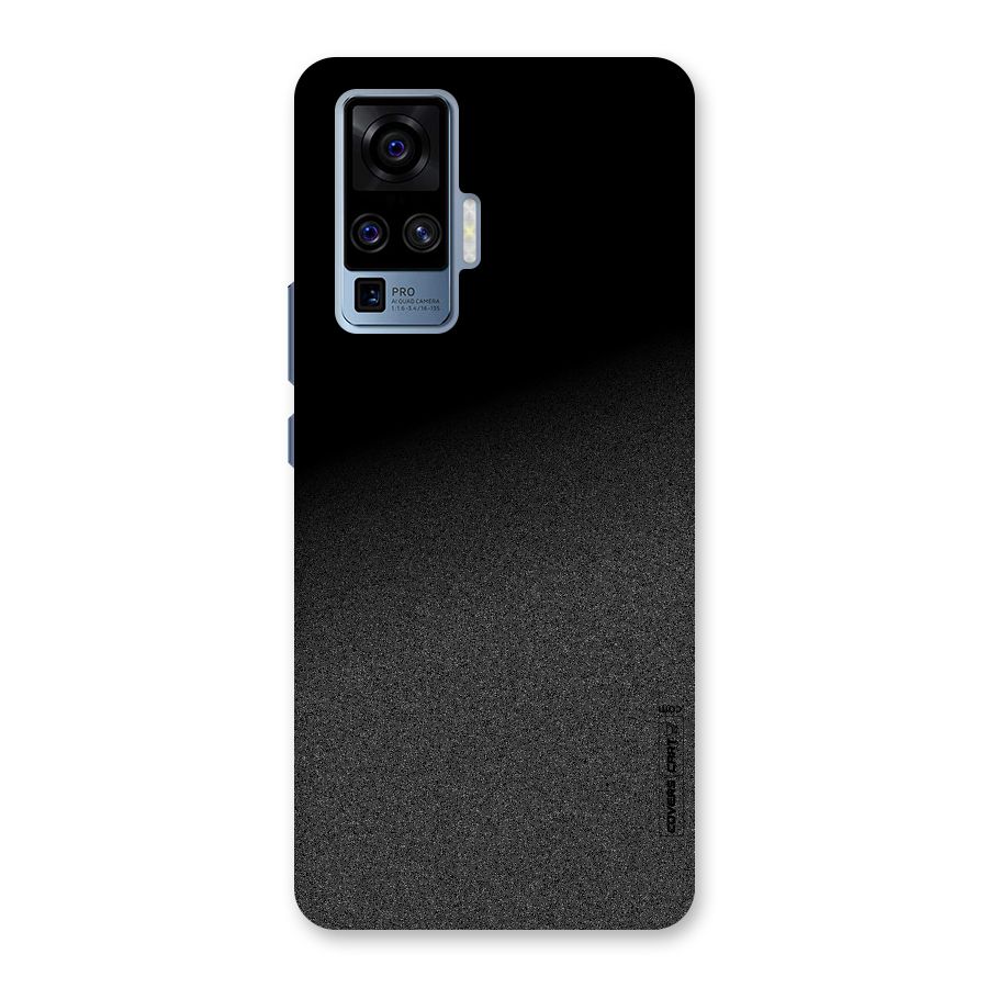Black Grey Noise Fusion Back Case for Vivo X50 Pro