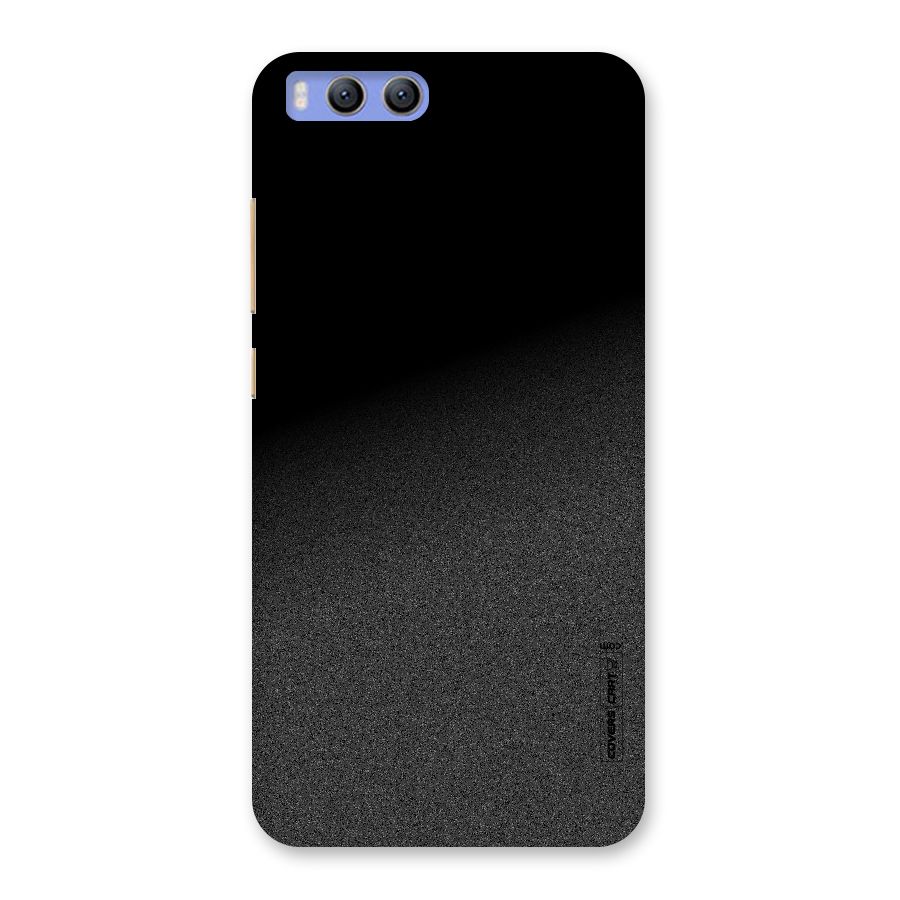 Black Grey Noise Fusion Back Case for Xiaomi Mi 6
