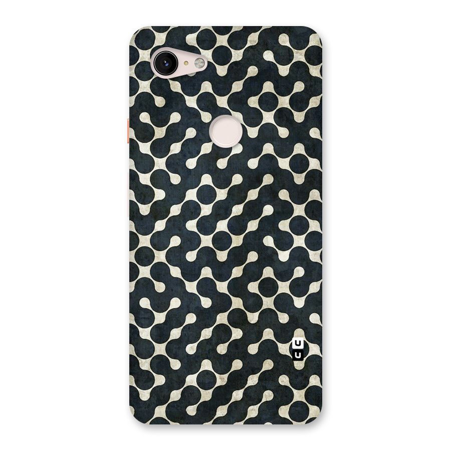 Black Maze Design Back Case for Google Pixel 3 XL