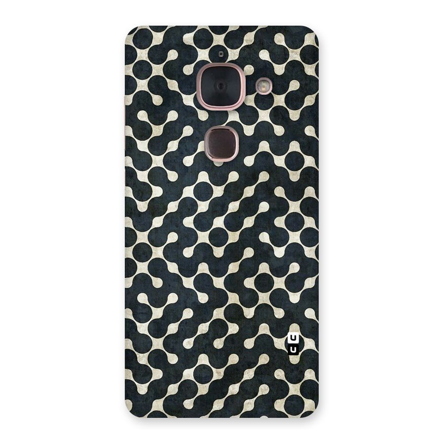 Black Maze Design Back Case for Le Max 2