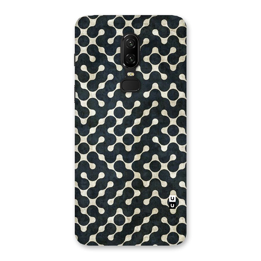 Black Maze Design Back Case for OnePlus 6