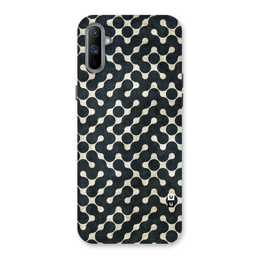 Black Maze Design Back Case for Realme C3