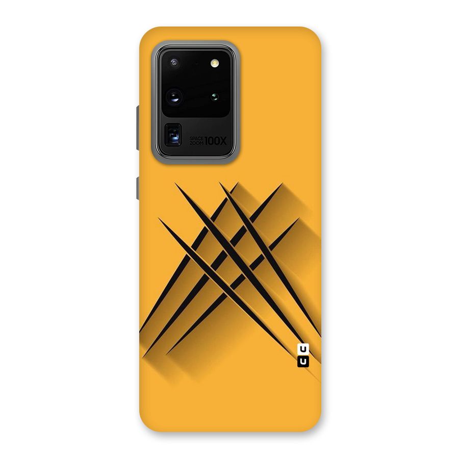 Black Paws Back Case for Galaxy S20 Ultra