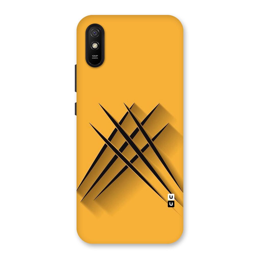 Black Paws Back Case for Redmi 9A