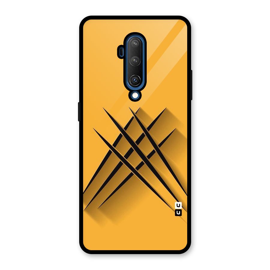 Black Paws Glass Back Case for OnePlus 7T Pro