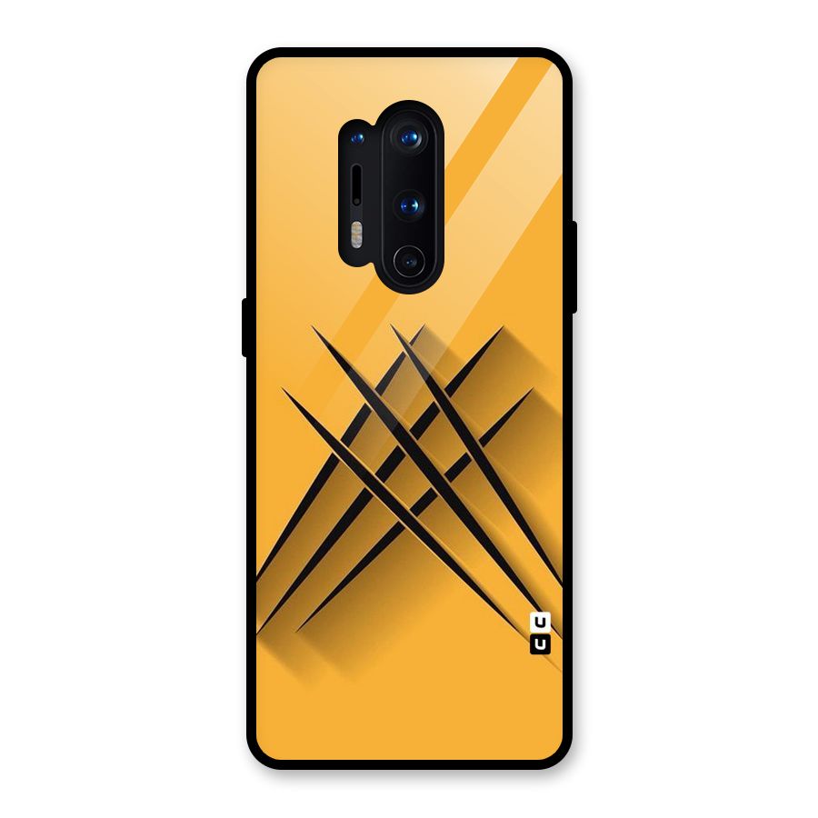 Black Paws Glass Back Case for OnePlus 8 Pro