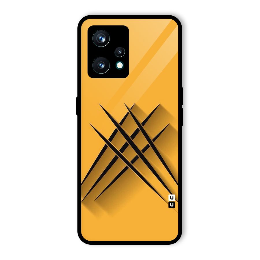Black Paws Glass Back Case for Realme 9 Pro Plus 5G