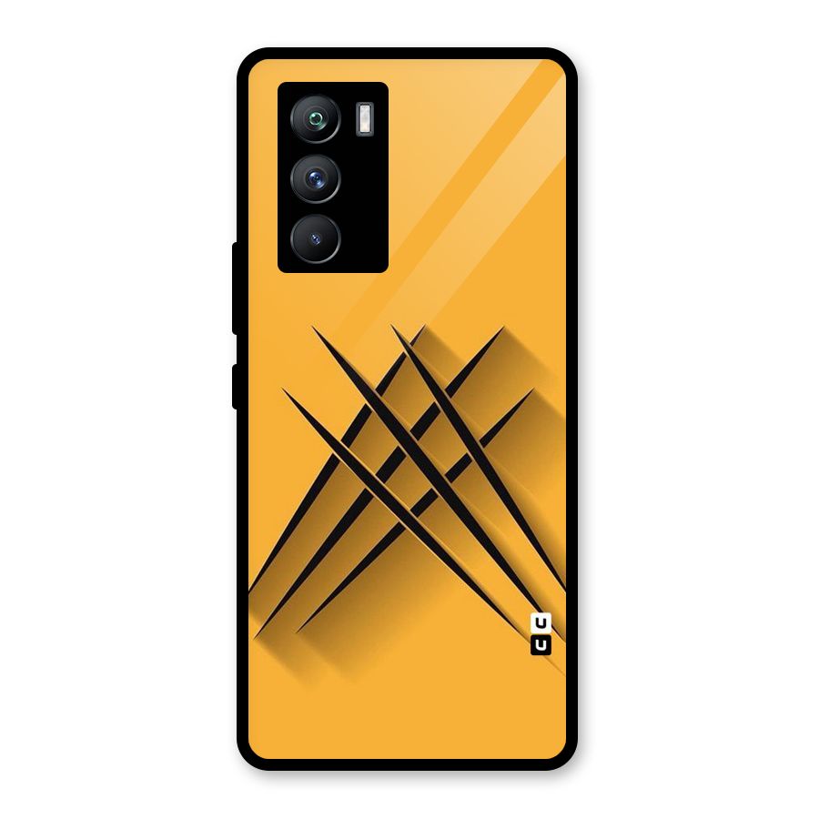 Black Paws Glass Back Case for Vivo iQOO 9 SE