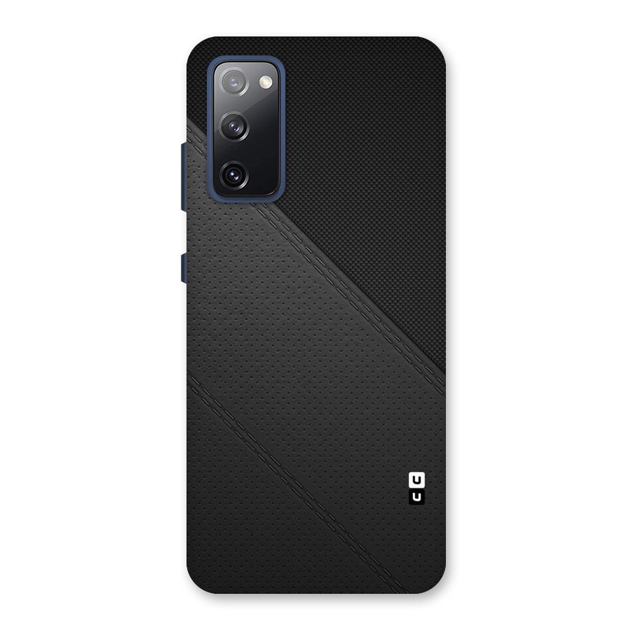 Black Polka Stripe Back Case for Galaxy S20 FE