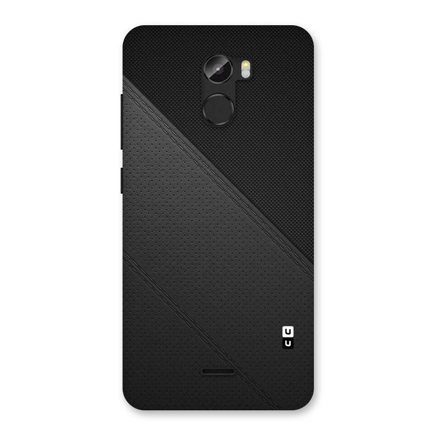 Black Polka Stripe Back Case for Gionee X1