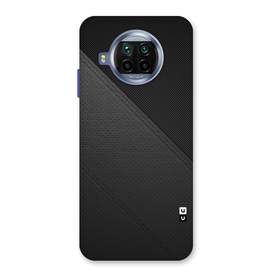 Black Polka Stripe Back Case for Mi 10i