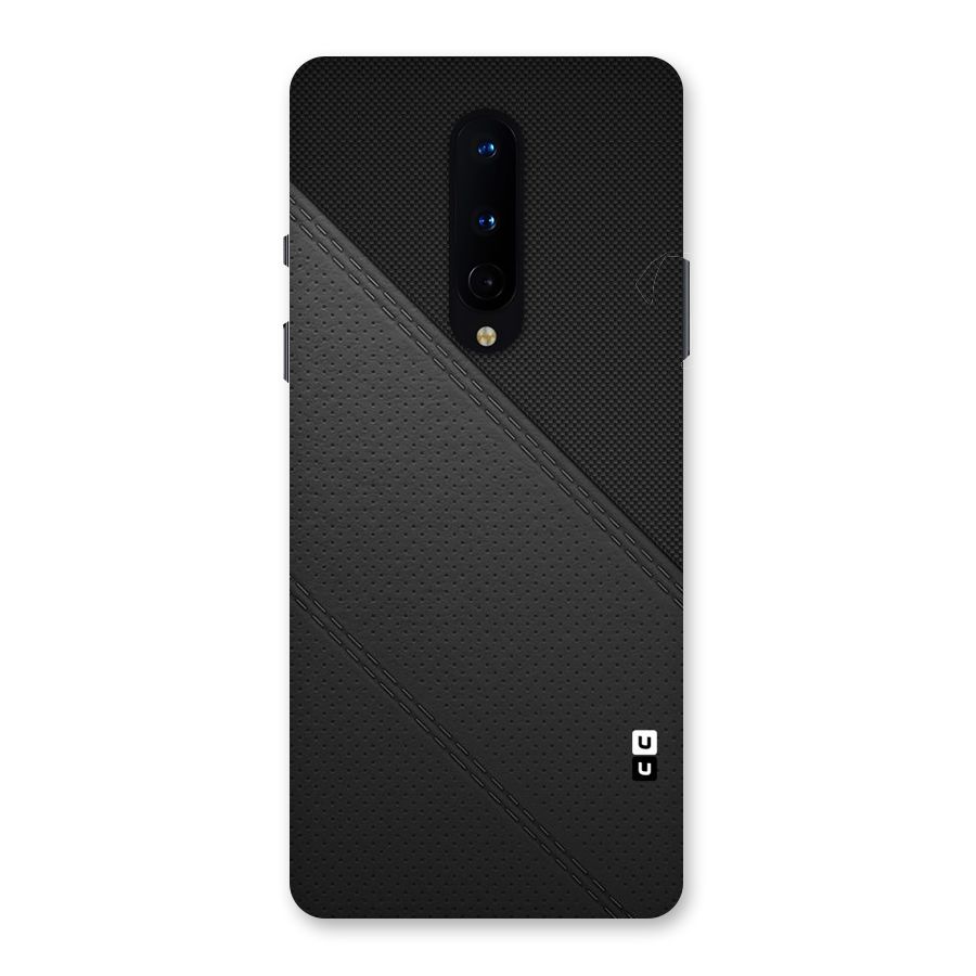 Black Polka Stripe Back Case for OnePlus 8