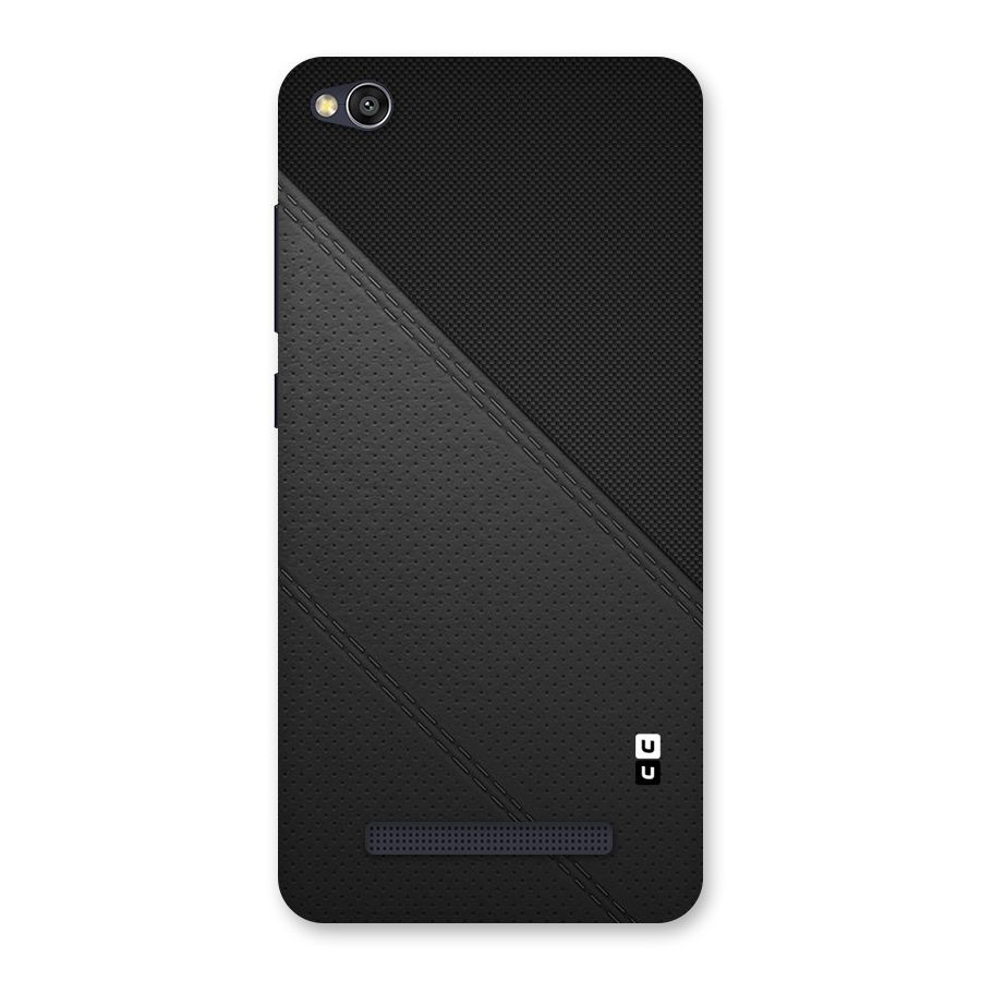 Black Polka Stripe Back Case for Redmi 4A