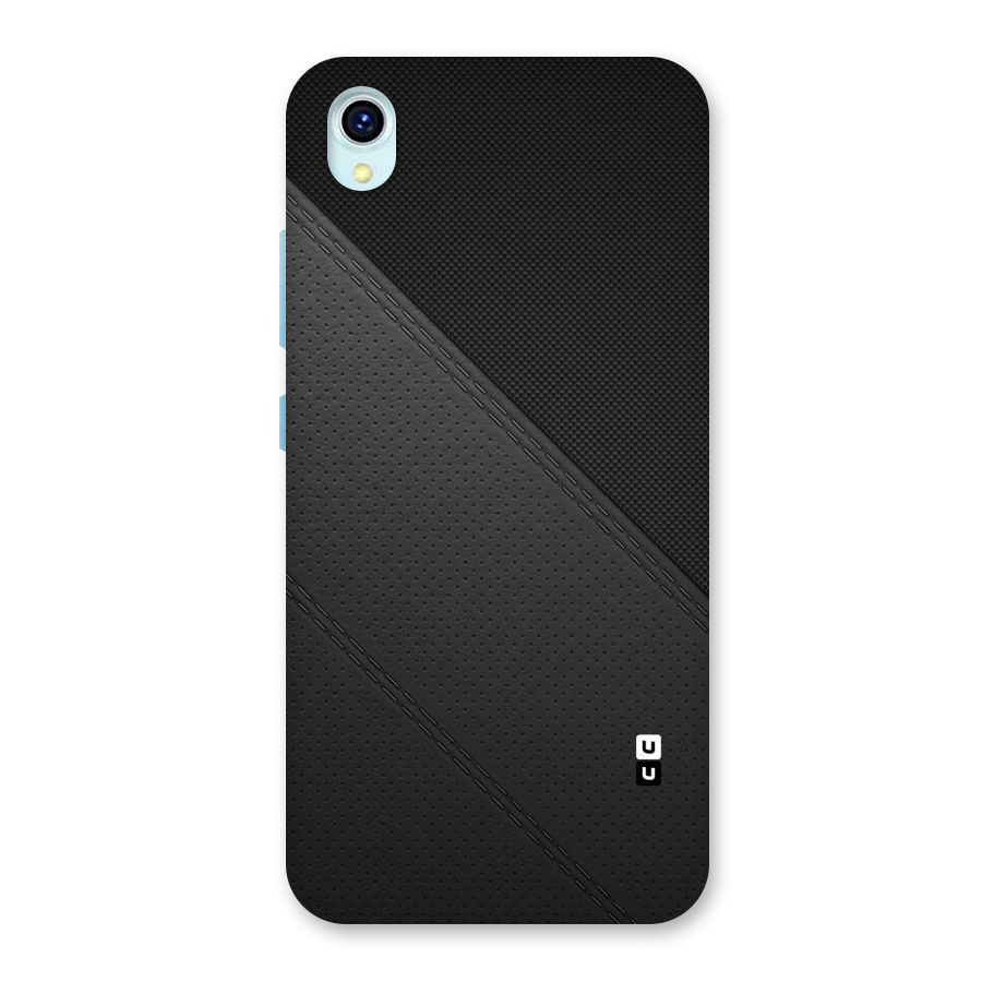 Black Polka Stripe Back Case for Vivo Y1s