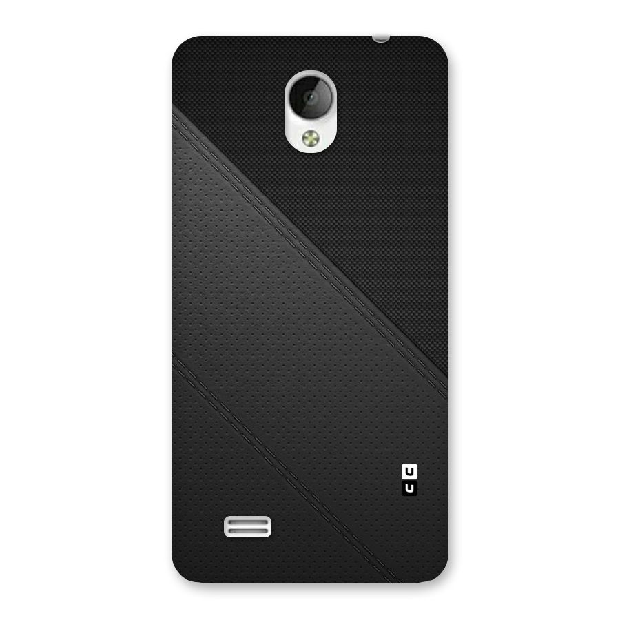 Black Polka Stripe Back Case for Vivo Y21