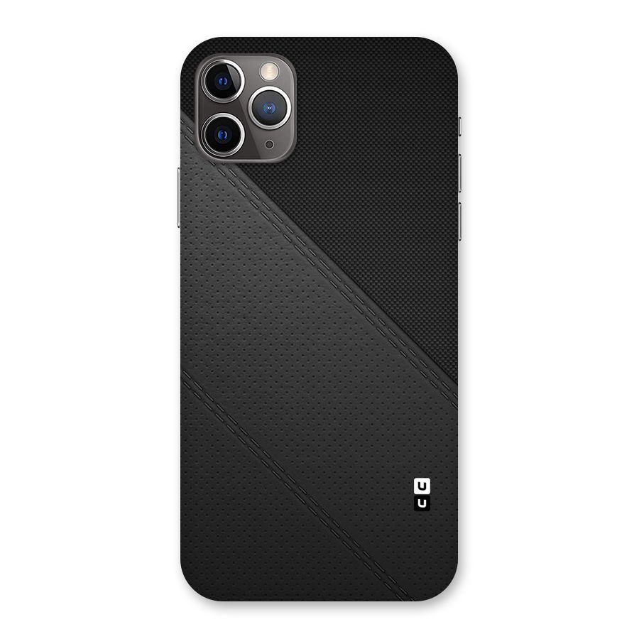 Black Polka Stripe Back Case for iPhone 11 Pro Max