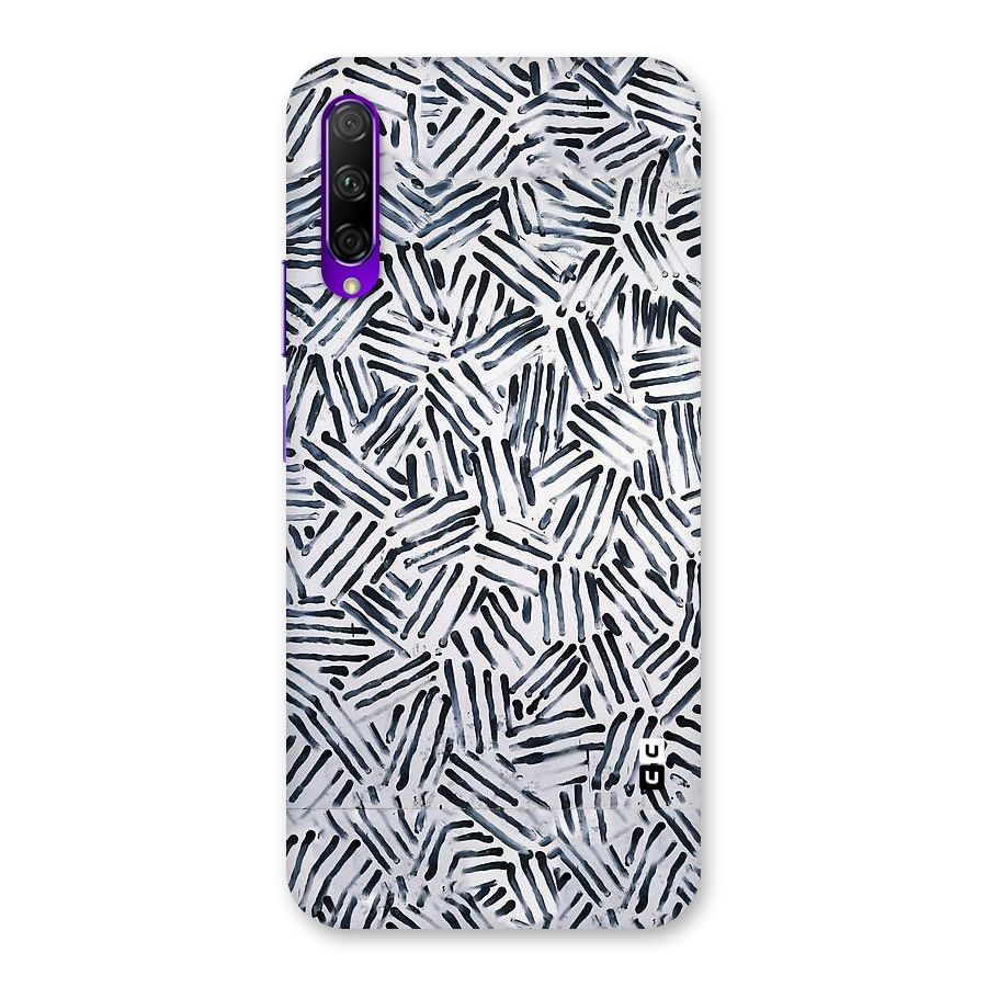 Black Tiny Uneven Back Case for Honor 9X Pro