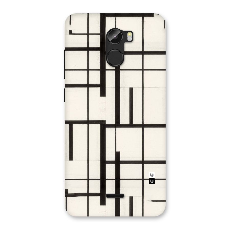Black Unsymmetry Back Case for Gionee X1