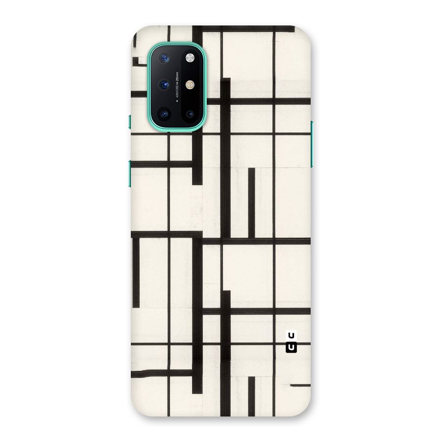 Black Unsymmetry Back Case for OnePlus 8T