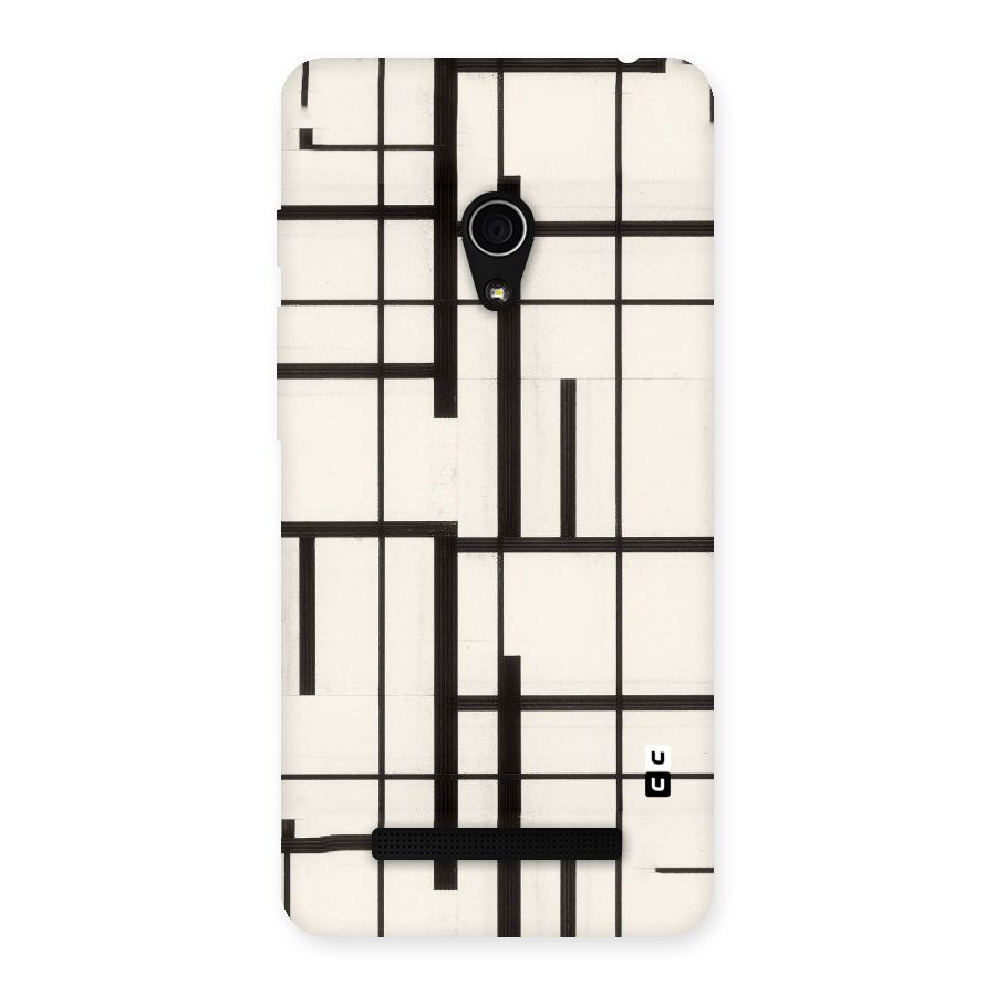 Black Unsymmetry Back Case for Zenfone 5