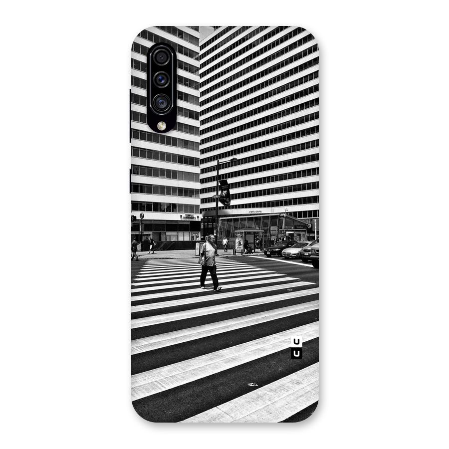 Black White Perspective Back Case for Galaxy A30s