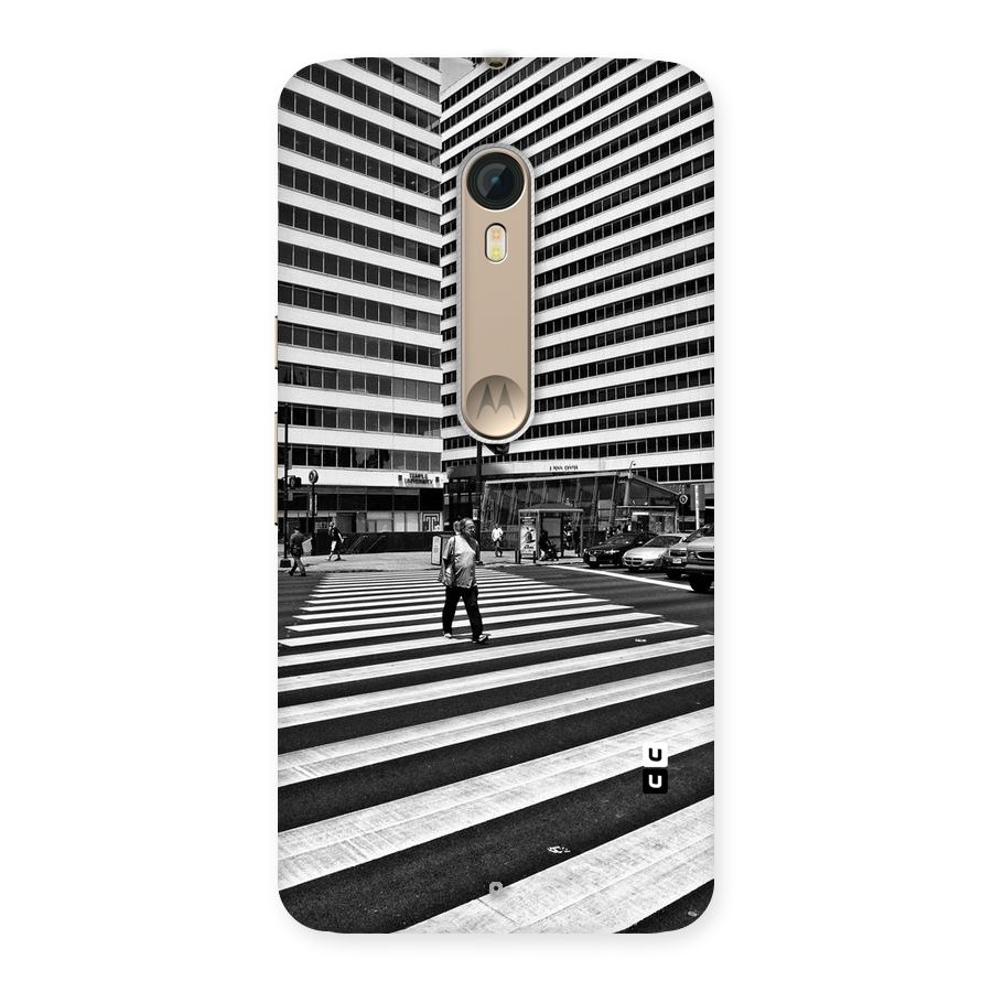 Black White Perspective Back Case for Motorola Moto X Style