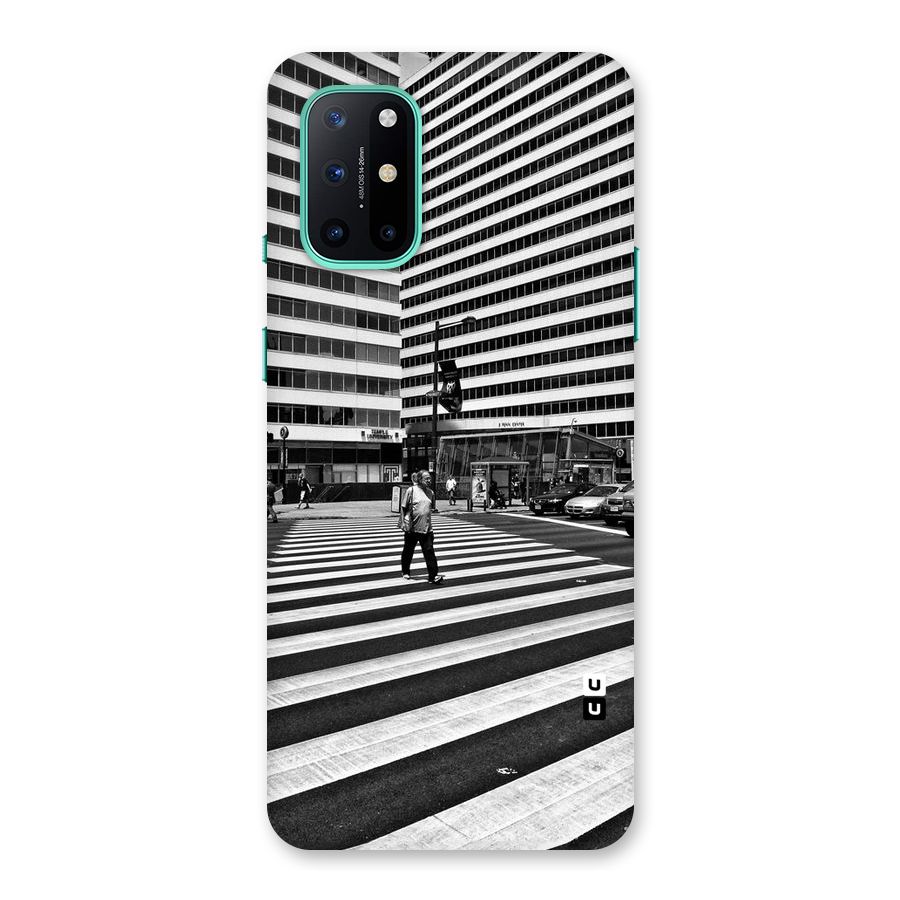 Black White Perspective Back Case for OnePlus 8T