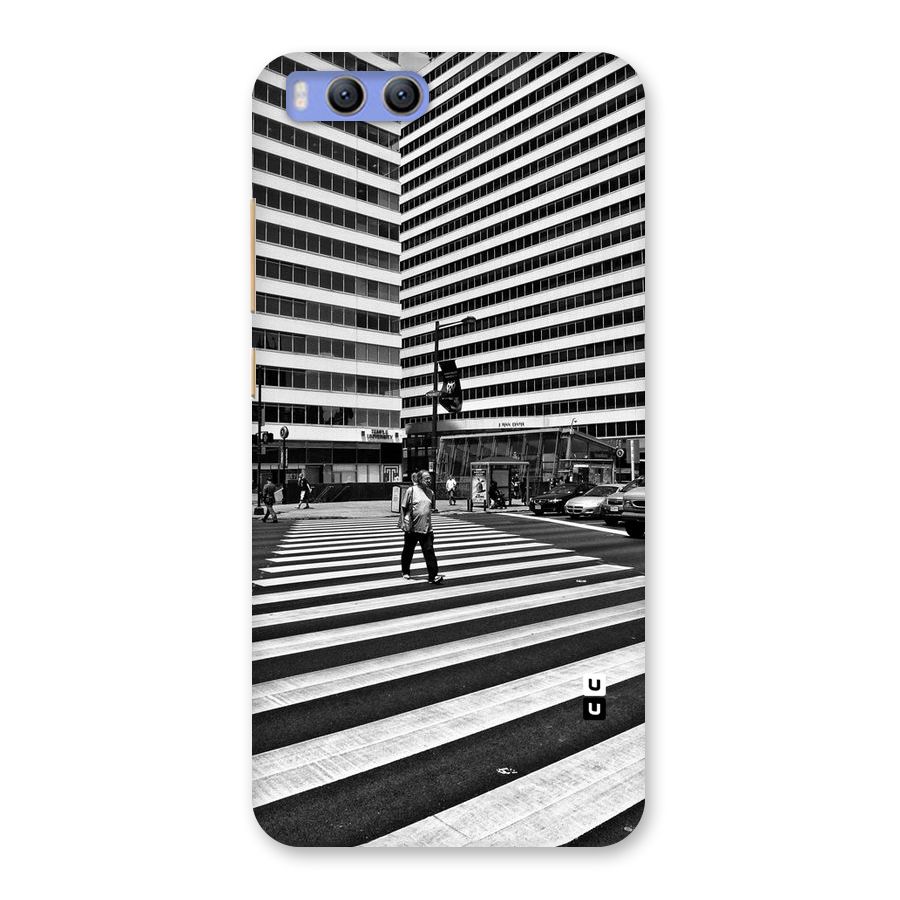 Black White Perspective Back Case for Xiaomi Mi 6