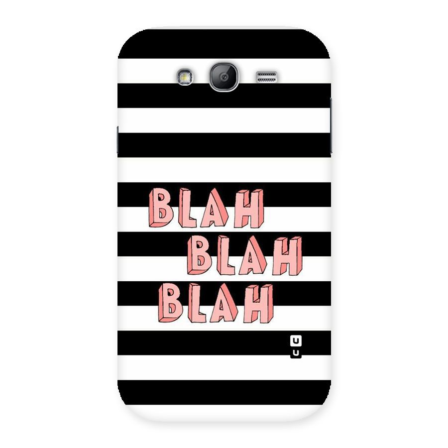 Blah Bold Stripes Back Case for Galaxy Grand
