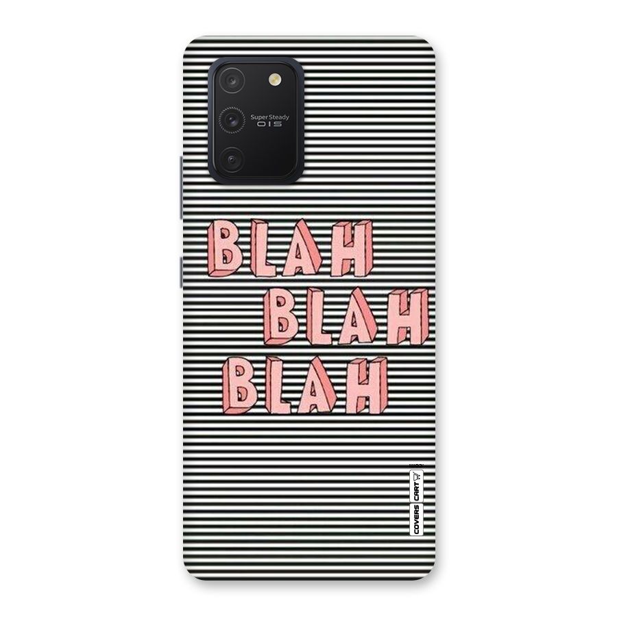 Blah Stripes Back Case for Galaxy S10 Lite