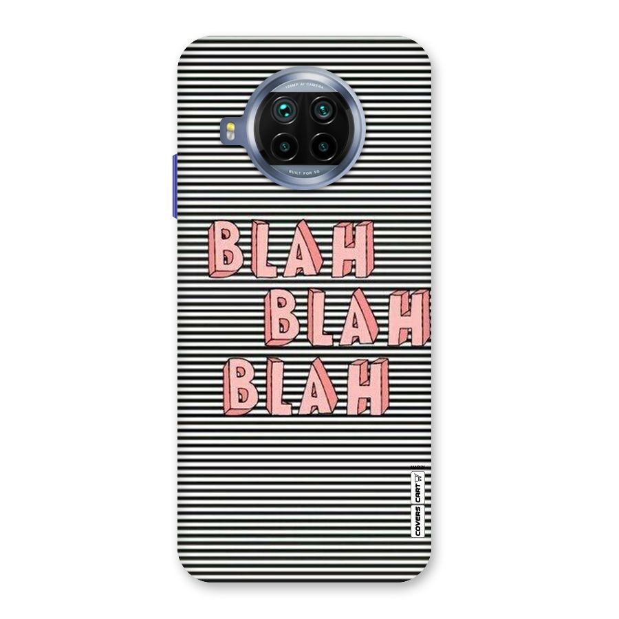 Blah Stripes Back Case for Mi 10i