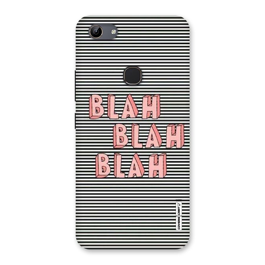Blah Stripes Back Case for Vivo Y81