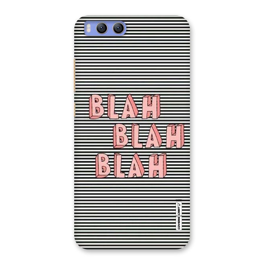 Blah Stripes Back Case for Xiaomi Mi 6