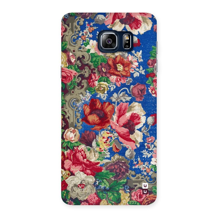 Block Printed Flowers Back Case for Galaxy Note 5